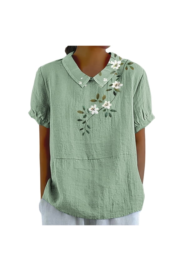 My Orders Lightweight Tops & Blouses Shirts for Women Trendy Summer Teens Summer Clothes for Women 2025 Vacation Women Short Sleeve Tops Casual Warehouse Today Shipping