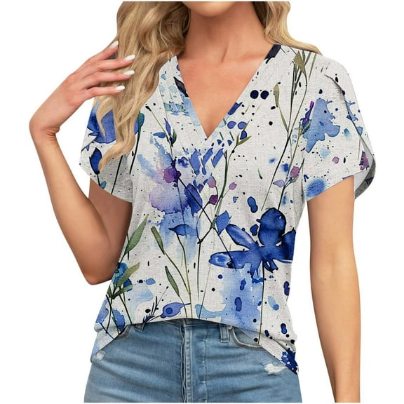 My Orders Lightweight Tops & Blouses Summer Blouses for Women 2025 Cotton Warehouse Today Shipping Womens Summer Tops Trendy Evening Party Shirts White