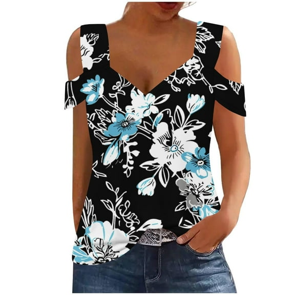 Lightweight Tops & Blouses Summer Blouses for Women 2025 Work Placed Recently By Me My Account Womens Tops Dressy Casual Short Sleeve Zipper Warehouse Today Shipping