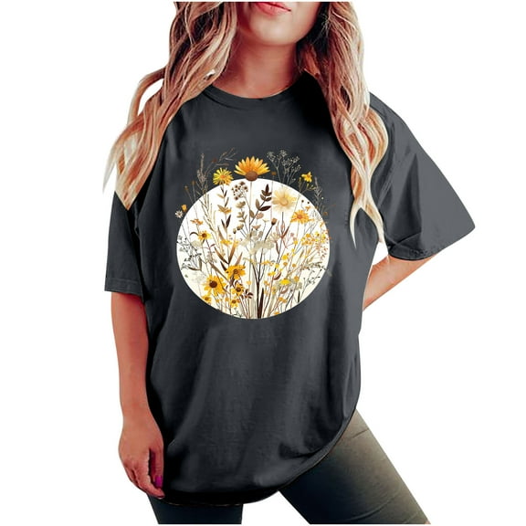 Lightweight Tops & Blouses White Blouse for Women Dressy Petite Casual Generic Womens Tops Hide Belly Womens Tops Dressy Casual Short Sleeve Loose Shirts for Women