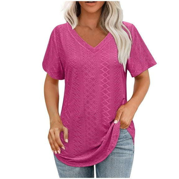 My Orders Lightweight Tops & Blouses Women Blouses Elegant Casual Plus Size Summer Clothes Outfits Women Over 50 Women Casual Tops Spring Generic Blouses for Women