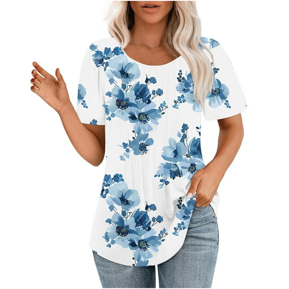 Lightweight Tops & Blouses Womens Blouses And Tops Dressy for Dinner Date Generic Womens Tops Hide Belly Women Casual Tops Long Sleeve Beach Shirt Sunshine White