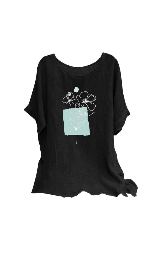 My Orders Lightweight Tops & Blouses Womens Funny T Shirts Under 10 Dollars Athletic Tops Women Pack Summer Tops for Women 2025 Trendy Fitted Short Sleeve Button Up Shirts for Women Print