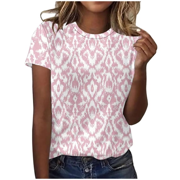 My Orders Lightweight Tops & Blouses Womens Funny T Shirts V Neck Short Sleeve Tunic Tops for Women 2025 Crop Tops for Women Trendy Summer Crew Neck Tops Grey