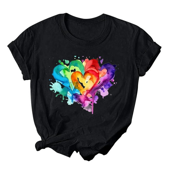 My Orders Lightweight Tops & Blouses Womens T Shirts Casual Graphic Fitted Basic Tees 3/4 Womens Tops Dressy Casual Short Sleeve Loose Previous Orders