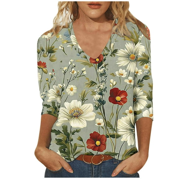 SHE IS My Orders Placed Crewneck T Shirts for Women Plus Size Tops for Women Trendy Fall Womens Long Sleeve Blouses for Work Dressy Vintage Tees for Women Retro