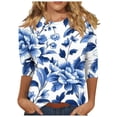 thumbnail image 1 of SHE IS My Orders Placed Oversized Tshirts for Women Graphic Plus Size Womens Tops Dressy Casual Plus Long Sleeve Blouses for Women Black Basic White V Neck Tees for Women, 1 of 4