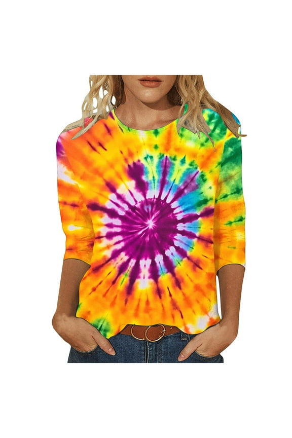 My Orders Placed Womens Tops 3/4 Sleeve,Womens Shirts Casual Fall Womens Long Sleeve Tops Xl Blouses for Women Dressy Casual Loose Fit Plus Size Tunic Tops for Women 3x