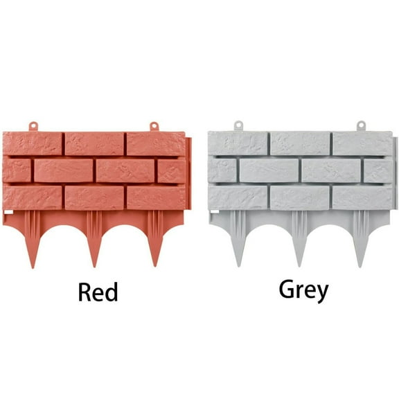 My Orders! Retaining Wall Block Faux Stone Edging For Landscaping, Brick Lawn Landscaping Edge Fence, Diy Decorative Walkways Flower Bed & Grass Garden Border Edging Walmart Pallets