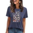 thumbnail image 1 of My Orders Women Tops Under $5, Tshirts Shirts Graphic Vintage School House Rock Beach Vacation Clothes For Women Petite Cute Summer Crop Tops for Women Red Shirts for Women, 1 of 4