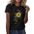 thumbnail image 1 of My Orders Women Tops Under $5, Womens T Shirts Casual V Neck Women Y2K Off Shoulder Long Sleeve Tees Slim Fit Cute Graphic Crop Tops for Women Try Before You Buy Womens Clothing, 1 of 5