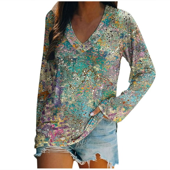 SHE IS My Orders past Orders Long Sleeve Shirts for Women Plus Size Pack Plus Size Tops for Women Fall Blouses for Women Dressy Casual Long Sleeve Oversized Graphic Tees for Women Black