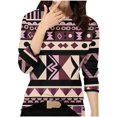 thumbnail image 1 of SHE IS My Orders past Orders Plus Shirts for Women Plus Size Flowy Tops for Women Y2k Linen Pullover Shirts for Women Basic Tunic Tees for Women Plus Size, 1 of 4