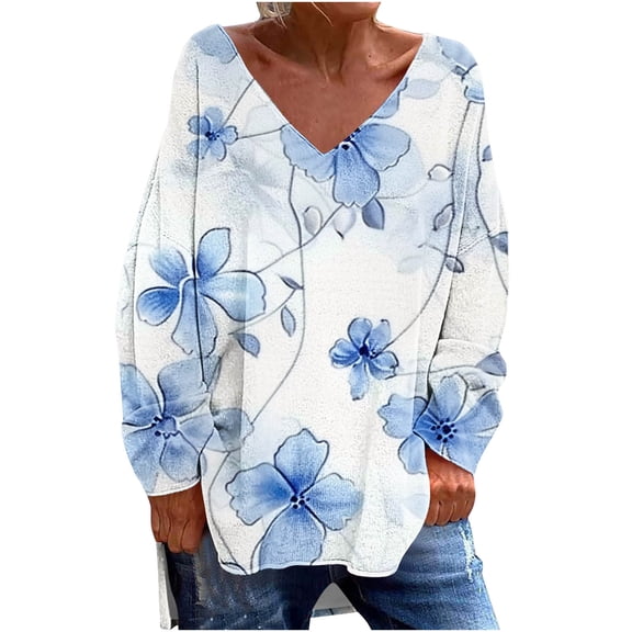 SHE IS My Orders past Orders V Neck T Shirts for Women Long Sleeve Womens Tops Black V Neck Womens Blouses Long Sleeve Fall Womens Tunic Tops Dressy Casual in Small