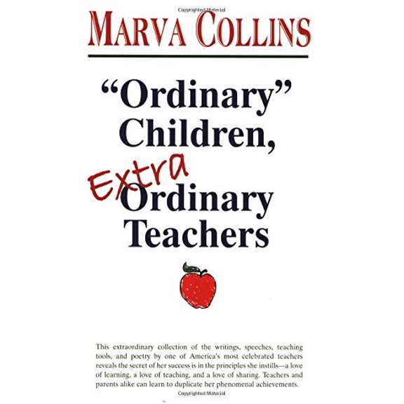 Pre-Owned Ordinary Children, Extraordinary Teachers (Paperback) 1878901419 9781878901415