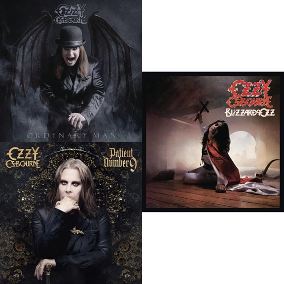 Ordinary Man (140G) & Patient Number 9 (Picture Disc/2LP) & Blizzard Of Ozz (180G/30Th Anniversary Legacy Edition)