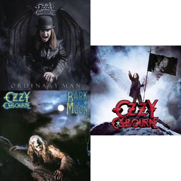 Ordinary Man (Jewel Case) & Bark At The Moon & Scream [CD Bundle]