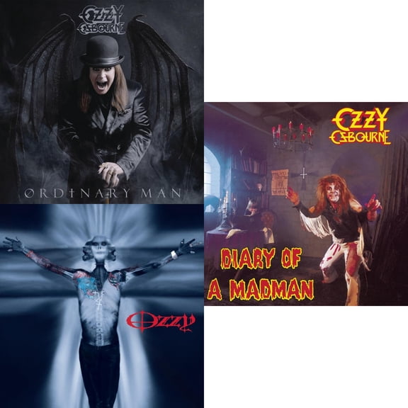 Ordinary Man (Jewel Case) & Down To Earth & Diary Of A Madman [CD Bundle]