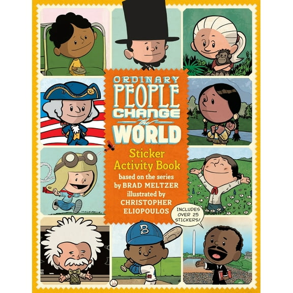 Pre-Owned Ordinary People Change the World Sticker Activity Book (Paperback) 0515159646 9780515159646