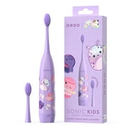 Ordo Kids Battery Sonic Toothbrush - Squishmallows Daxxon - Purple