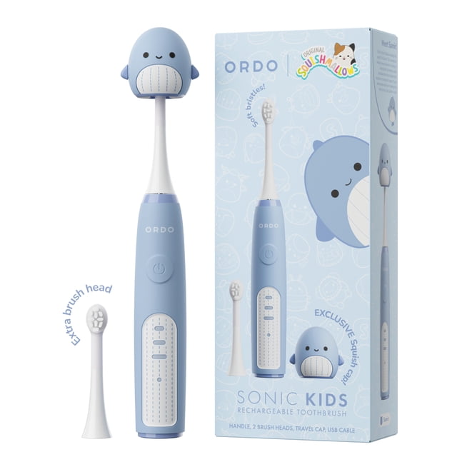 ORDO Kids Rechargeable Sonic Toothbrush - Squishmallows Samir
