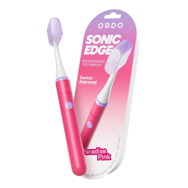 Ordo Sonic Edge Rechargeable Toothbrush - Paradise Pink - Walmart.com