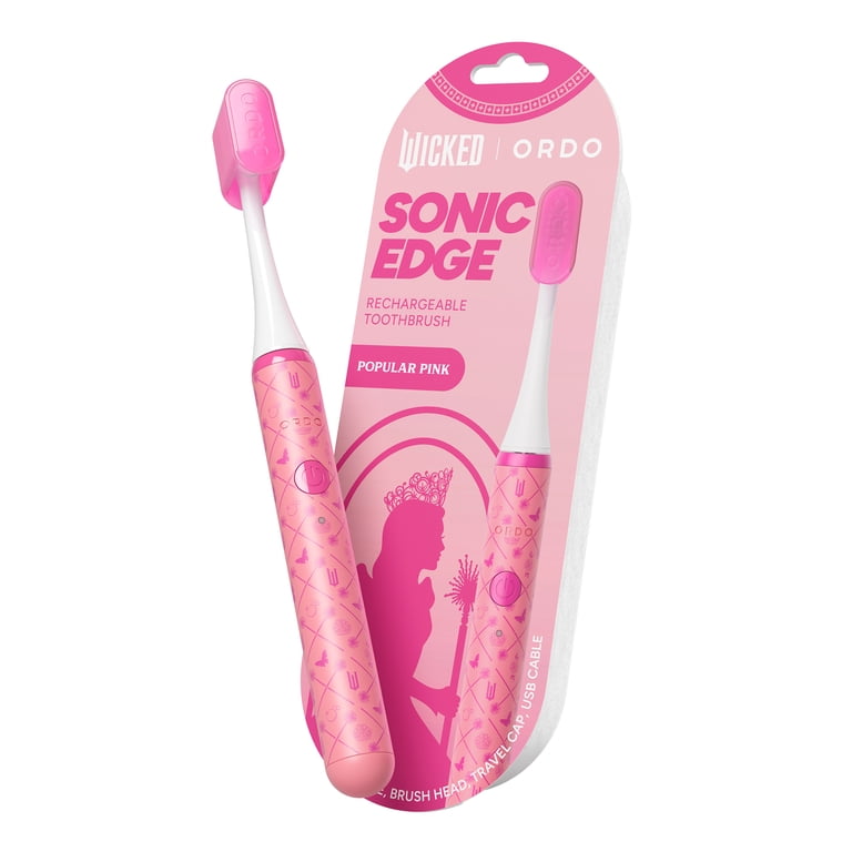sonic brush アダルトサイズ　ピンク Ordo Sonic Edge Rechargeable Toothbrush - Wicked - Glinda