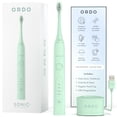 thumbnail image 1 of Ordo Sonic Electric Toothbrush Advanced Smart Tech with 4 Brushing Modes Fast Rechargeable Battery and Silicone-Polishing Element USB Charger for Adults Mint Green, 1 of 5