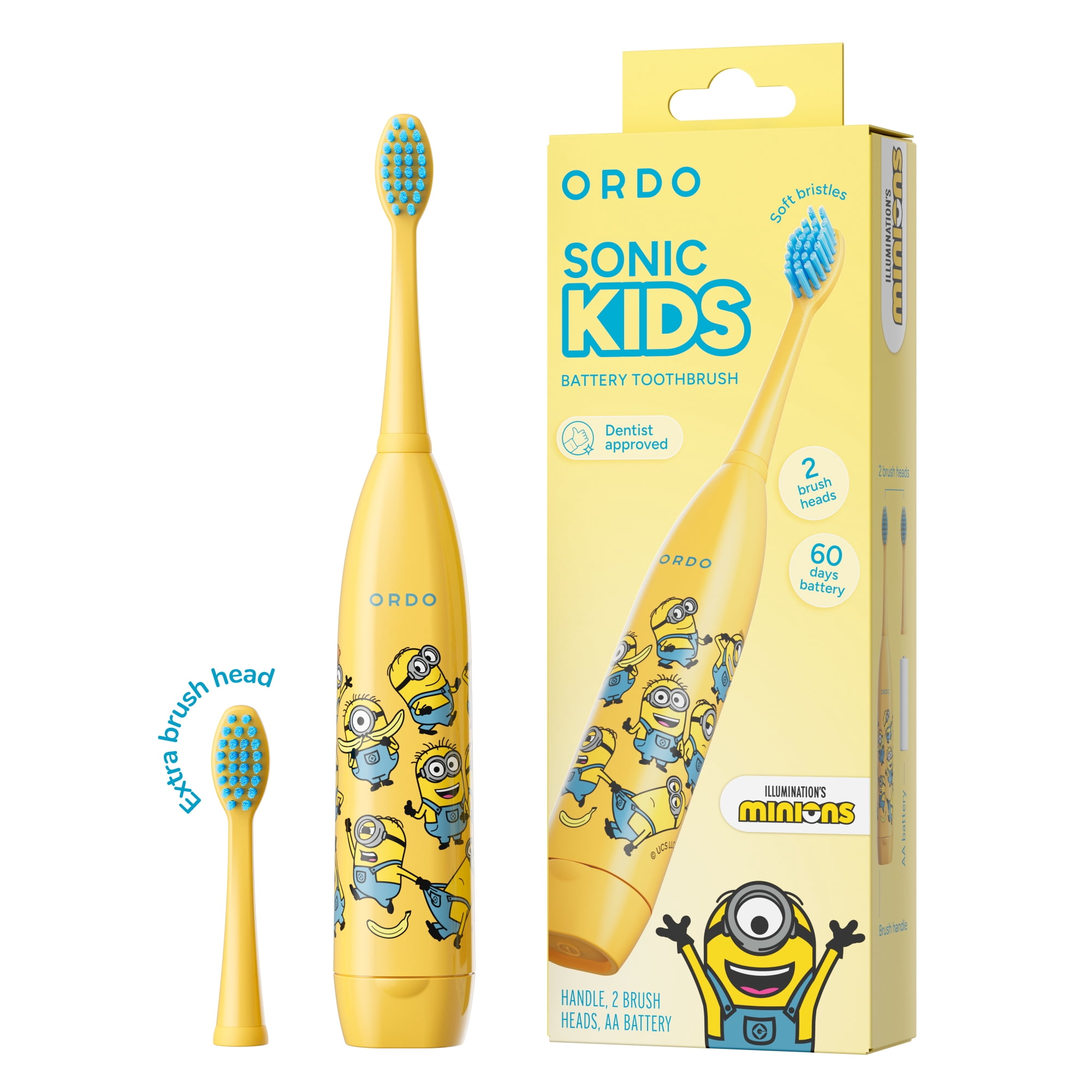 Ordo Sonic Kids Battery Toothbrush - Minions 01