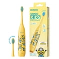 thumbnail image 1 of Ordo Sonic Kids Battery Toothbrush, Minions Yellow, Waterproof Design, Two Brush Heads Included, 1 of 6