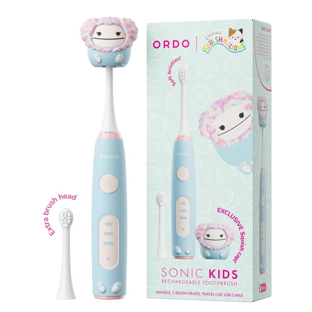 ORDO Sonic Kids Rechargeable Toothbrush - Squishmallows Zozo