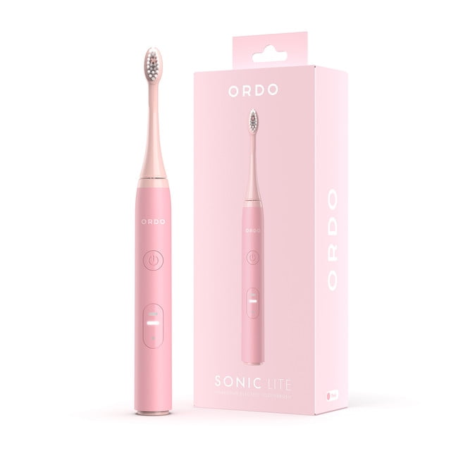 Ordo Sonic Lite | Sonic Toothbrush with 35,000 Pulses/Min | Electric Toothbrush for Adults | Dual Modes | 5+ Weeks Battery | Smart Timer | Waterproof | USB-C Petal