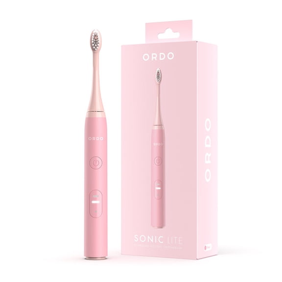 Ordo Sonic Lite | Sonic Toothbrush with 35,000 Pulses/Min | Electric Toothbrush for Adults | Dual Modes | 5+ Weeks Battery | Smart Timer | Waterproof | USB-C Petal