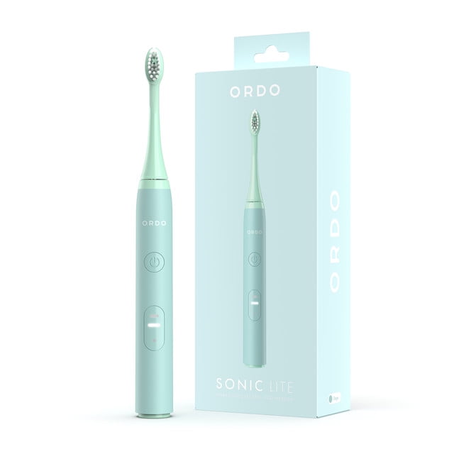 Ordo Sonic Lite | Sonic Toothbrush with 35,000 Pulses/Min | Electric Toothbrush for Adults | Dual Modes | 5+ Weeks Battery | Smart Timer | Waterproof | USB-C Sage