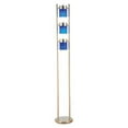 thumbnail image 1 of Ore International 3-Light Adjustable Floor Lamp - Blue, 1 of 2