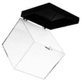 thumbnail image 2 of 20pcs Black Plastic Mineral Specimen Box, Square Jewelry Organizer Display Case, 1.02x1.02x0.98 Inch, Unbranded 2 of 6