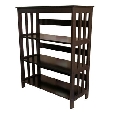 Ore Furniture R5416 ES 36 in. 3-Tier Bookcase - Espresso