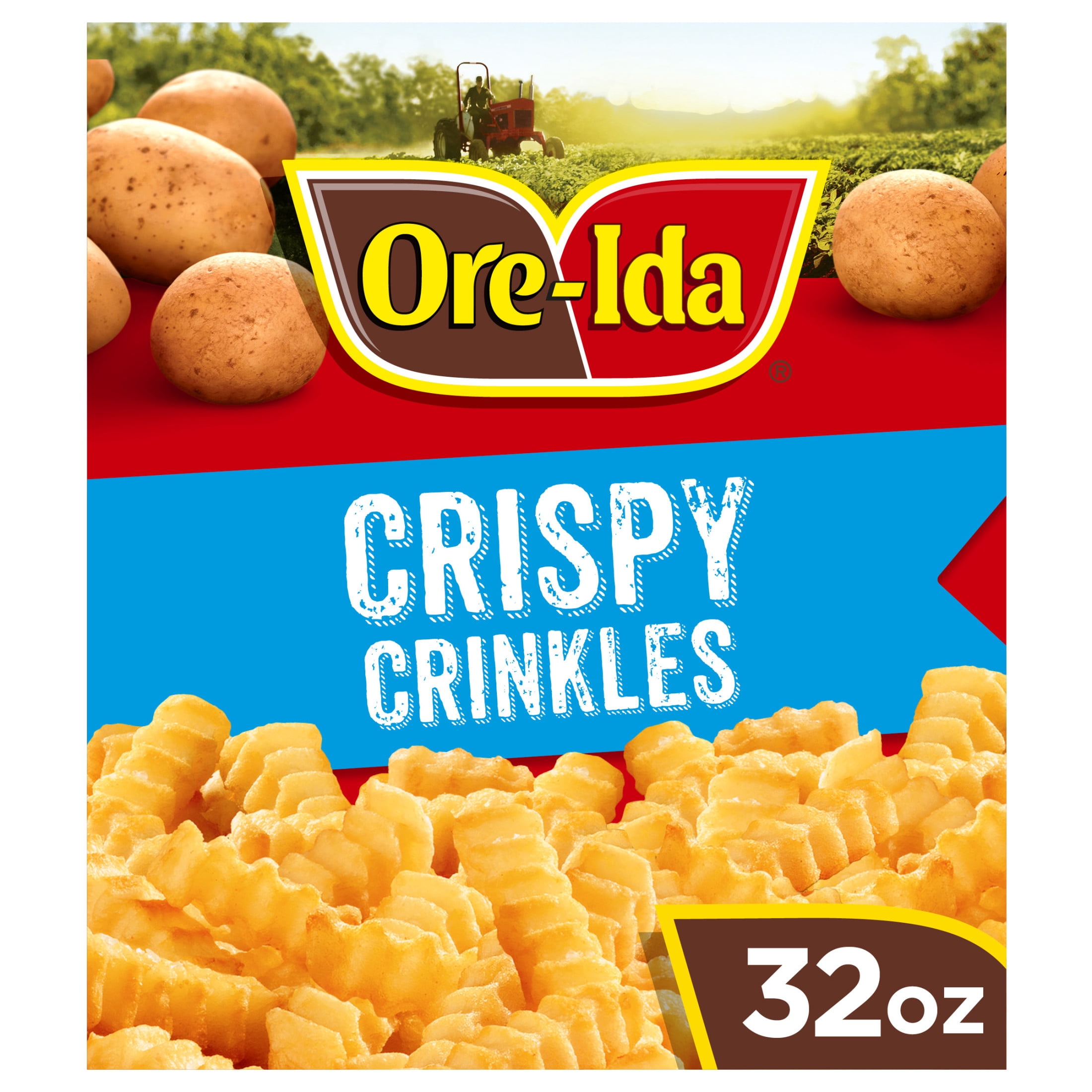 Ore-Ida Crispy Crinkles French Fried Frozen Potatoes, 1 Bag, for