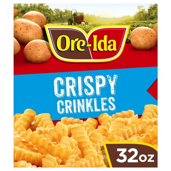 Ore-Ida Crispy Crinkles French Fried Potatoes, 32 oz Bag