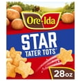 thumbnail image 1 of Ore-Ida Star Shaped Tater Tots Seasoned Shredded Frozen Potatoes, 1 Bag, for Easy Snacks and Dinner Sides, Gluten-Free, 28 oz, 1 of 14