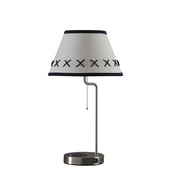 Ore International 20 In Shelby Modern Craft Table Lamp W/ Usb/Charging Station