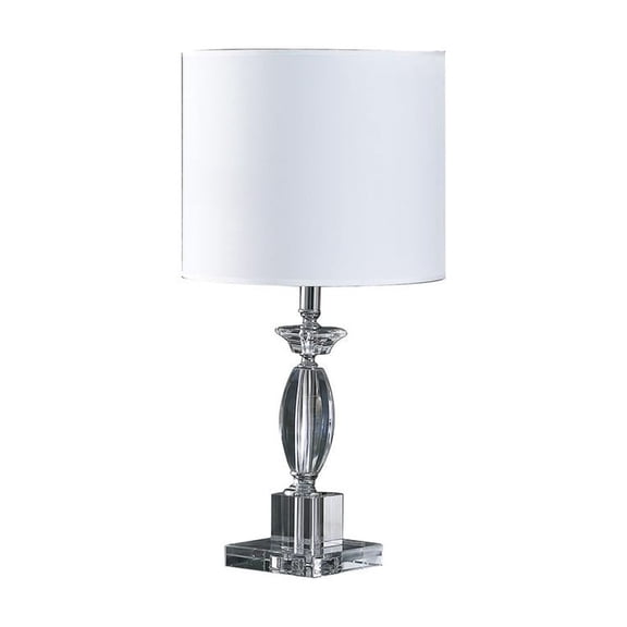 Ore International 23.25" In Emmil Cut Crystal Modern Table Lamp