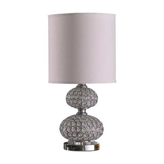 Ore International 24"in MOD CRYSTAL INSP RETRO TABLE LAMP