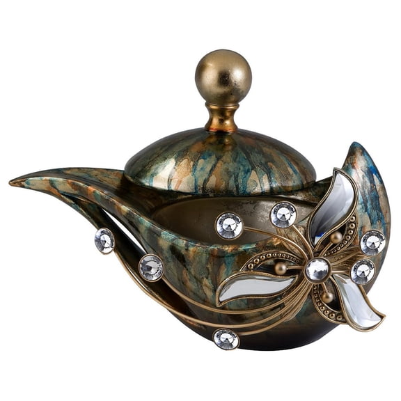 Ore International 8.5"H Florria Decorative Box