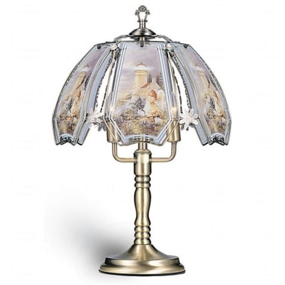Ore International K301 23.5in. Touch Lamp - Lighthouse