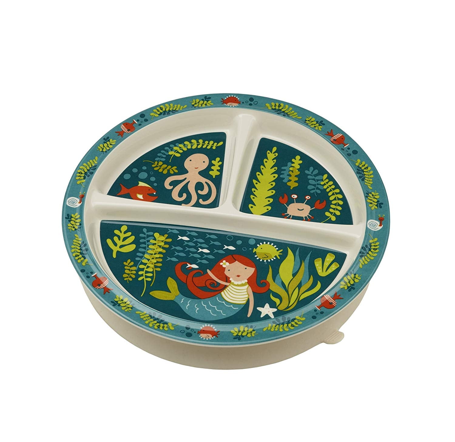 Ore' Originals Sugarbooger Isla The Mermaid Collection Divided Suction Plate