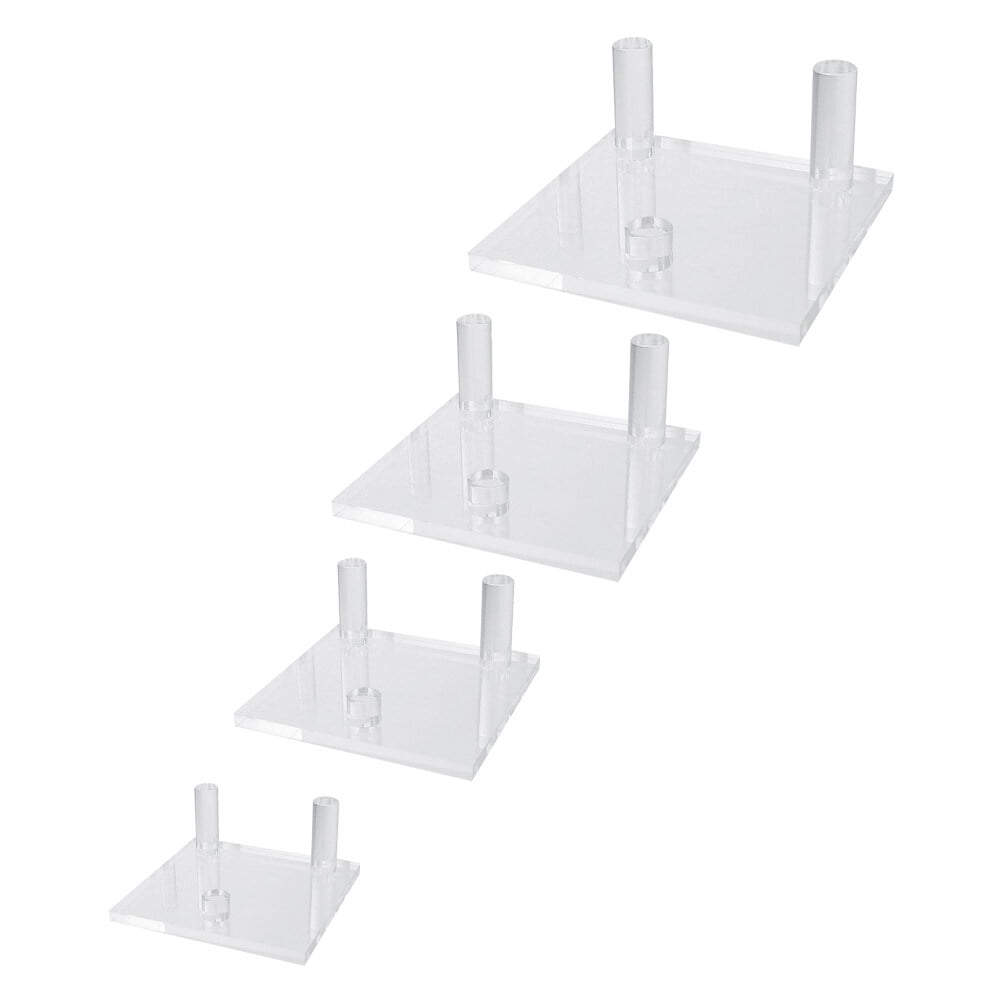 Ore Specimen Display Rack Acrylic Stand Mineral Holders Table Top