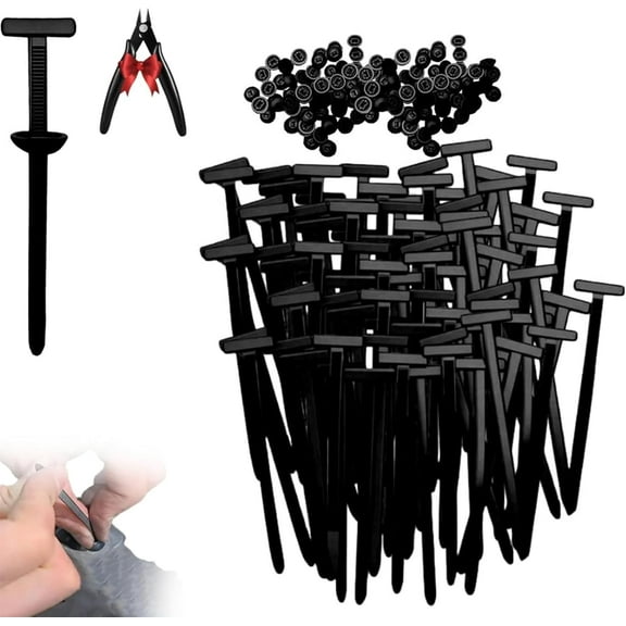 Orechstripe Nylon Universal Cable Tie Buckle, Nylon Universal Cable Tie Buckle, Multipurpose Self-Locking, For Auto Repairing Fix