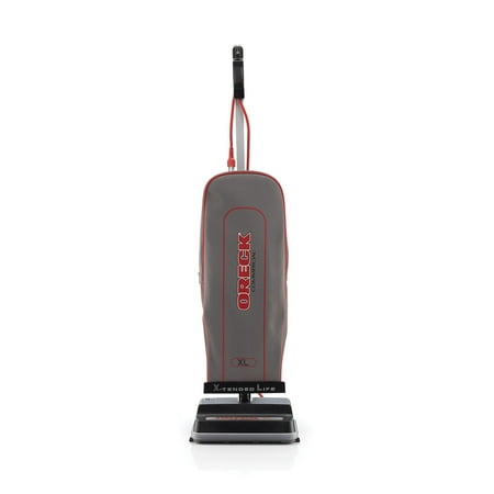 Oreck Commercial Bagged Upright Vacuum Cleaner, LEED-Compliant, Lightweight, Dual Speeds, Extended Reach, U2000RB2L-1, Gray