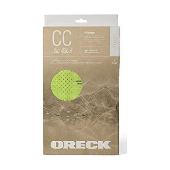 ORECK AK1CC6A Vacuum Bag SaniSeal For Elevate Upright Vacuums with Docking System